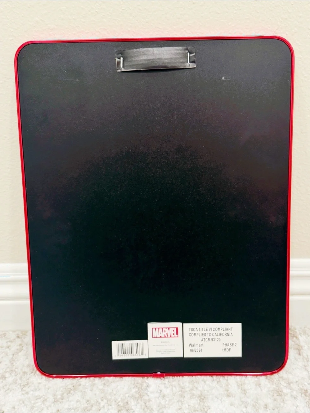Marvel Spider-Man Red and Black Wall Art Panel